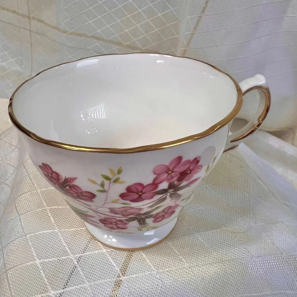 Vintage Royal Vale English Teacup Made in England Ridgeway Potteries